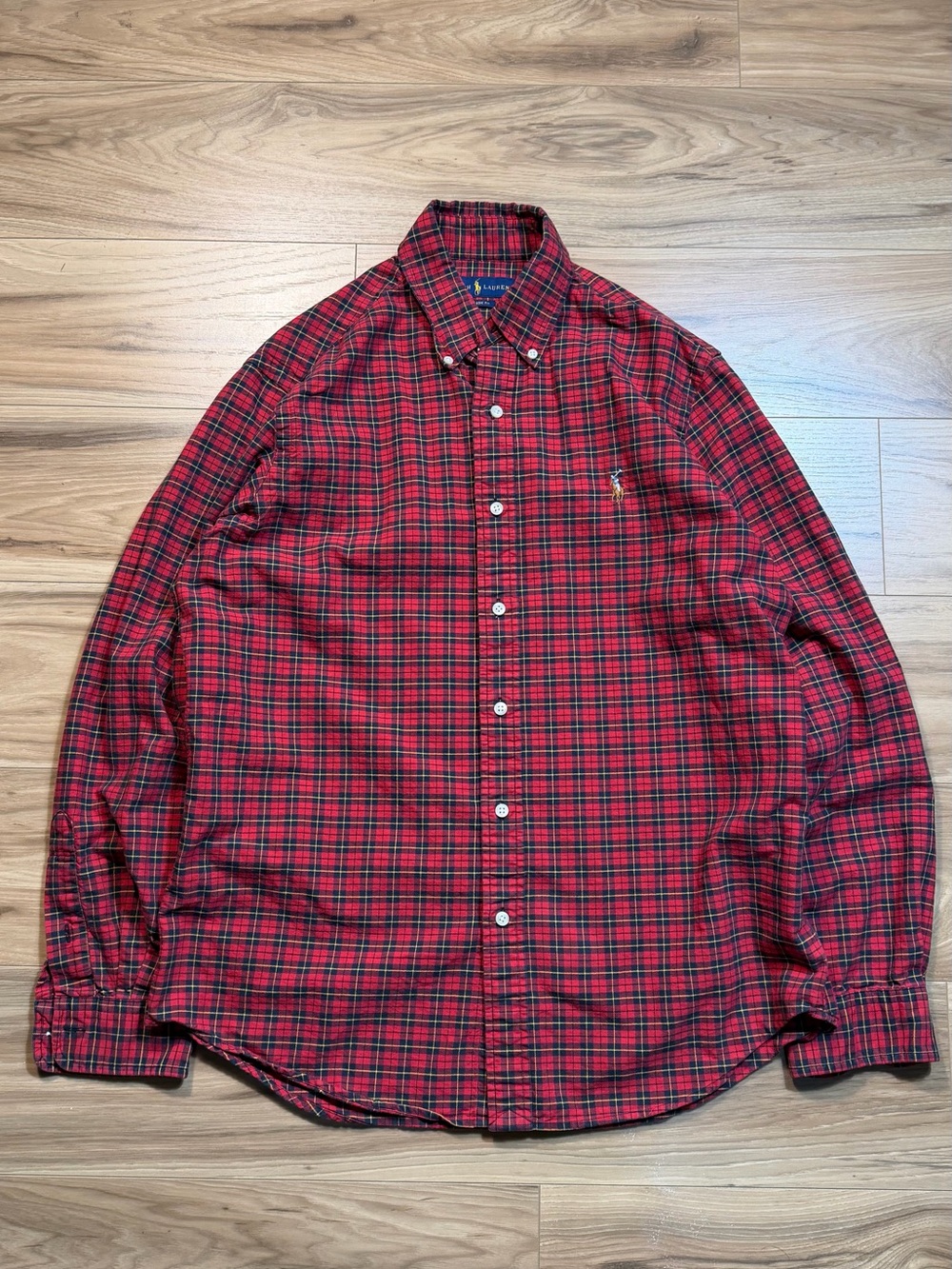 Polo by Ralph Lauren Red Plaid Button-Down Shirt